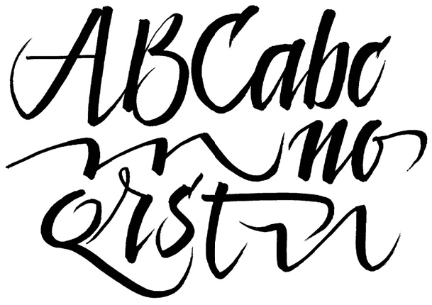 Pointed Brush Italic Calligraphy with Sally Penley